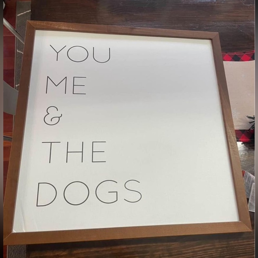 Smallwoods Sign - You, me & the dogs